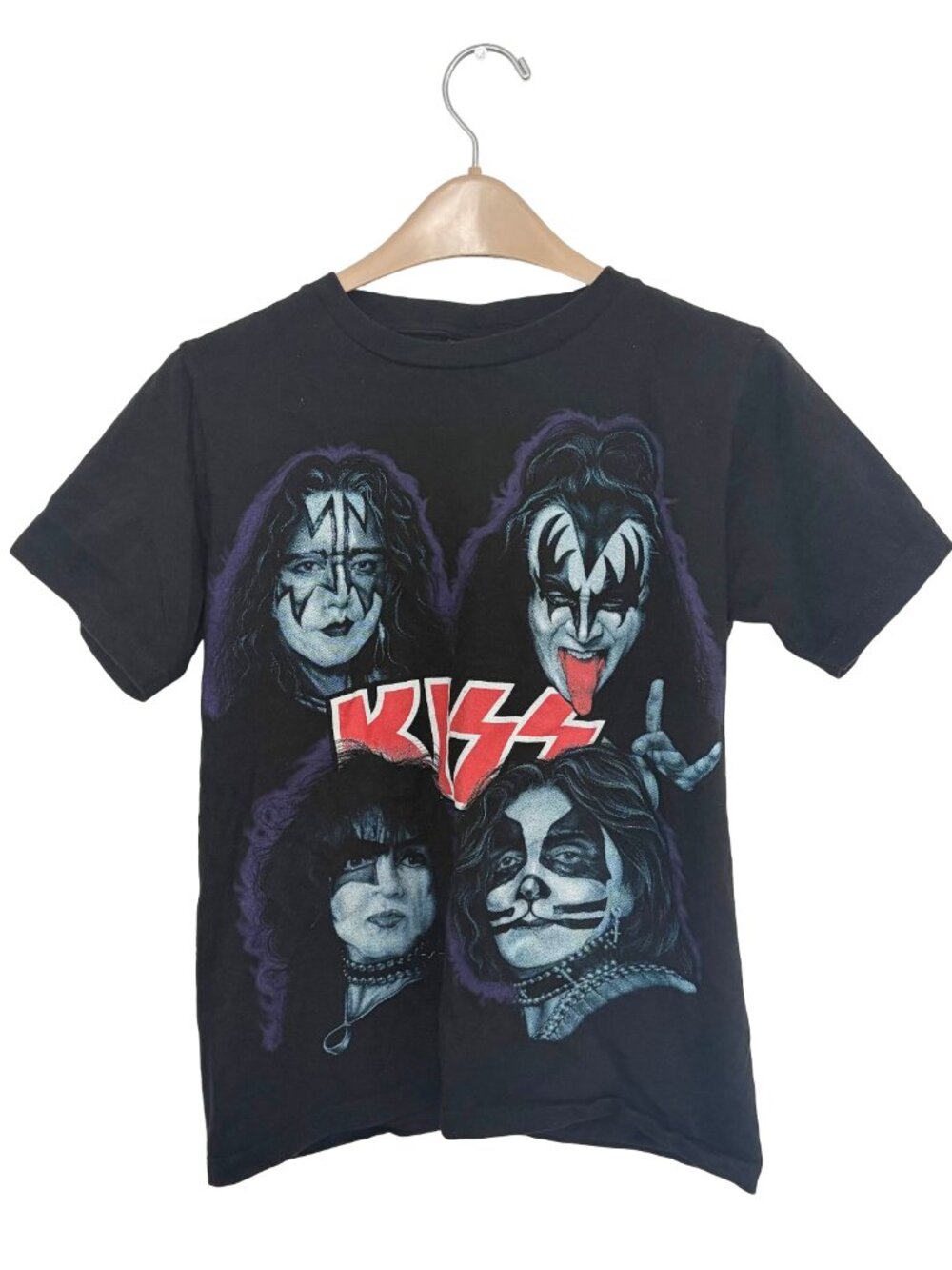 Vintage KISS Alive World Domination Tour 2003 2004 T-Shirt Size Small Black Y2K